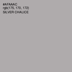 #AFAAAC - Silver Chalice Color Image